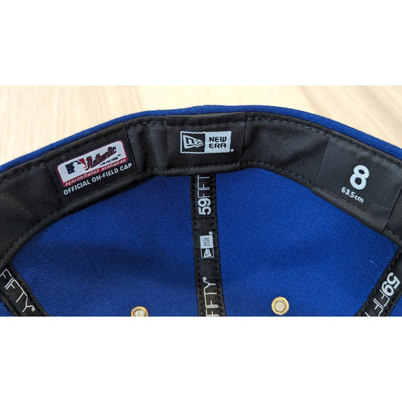 New Era 59Fifty Mets 2016 All Star Hat SZ 8 Cap MLB ASG Patch Star Grommets - Picture 5 of 13